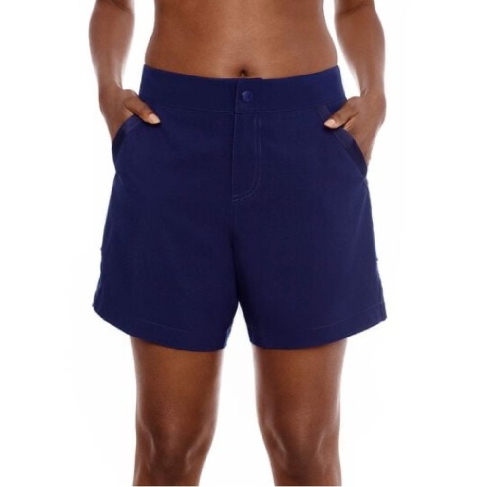 Sail Away Navy Blue Shorts